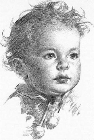 Рисунок ребёнка карандашём